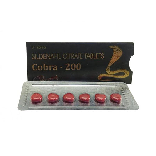 COBRA 200mg - 6 tabs 1500 RSD
