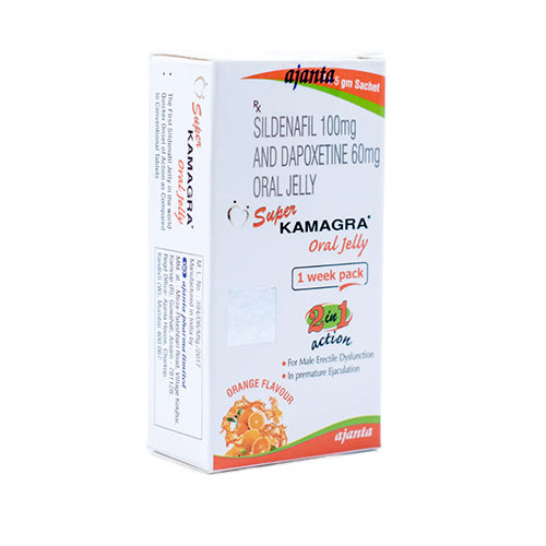SUPER KAMAGRA Oral Jelly - 7 pack