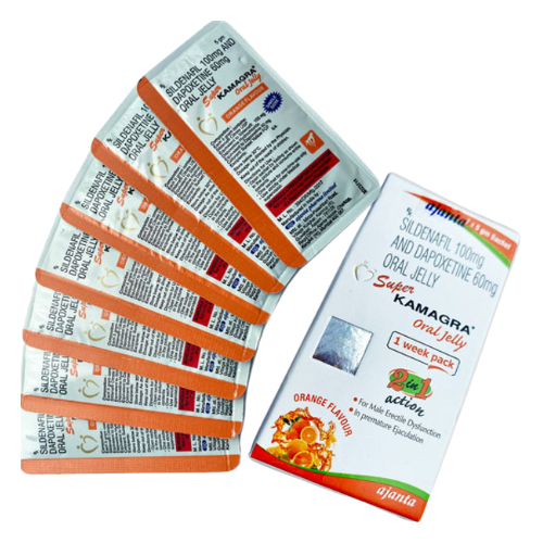 SUPER KAMAGRA Oral Jelly - 7 pack