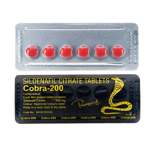 COBRA 200mg - 6 tabs 1500 RSD