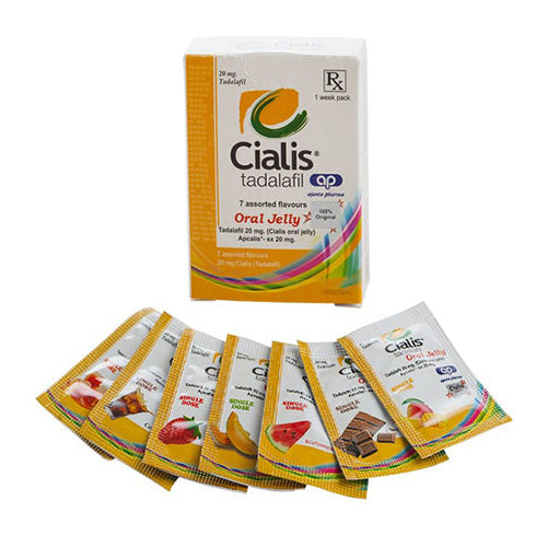 CIALIS Oral Jelly 20mg  - 7 pack 1200 RSD