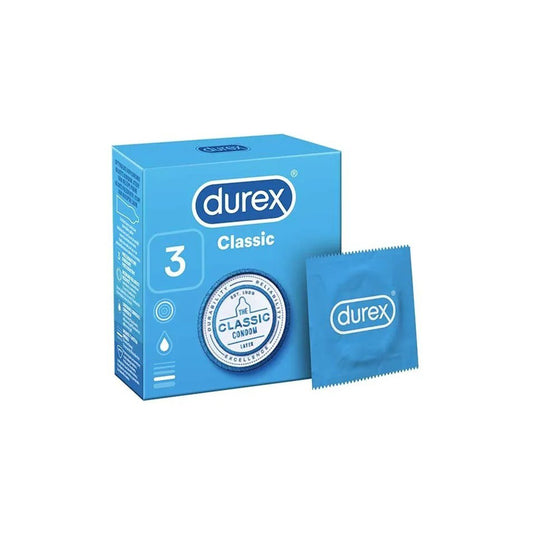 DUREX CLASSIC condoms - 3 pieces