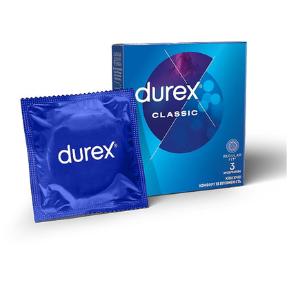 DUREX CLASSIC condoms - 3 pieces